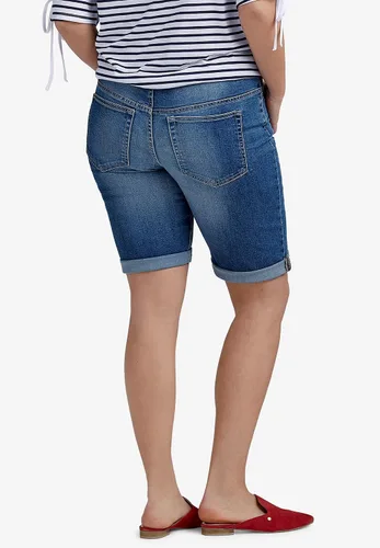 Vista 3 de Ellos Bermudas vaqueras de talla grande para mujer