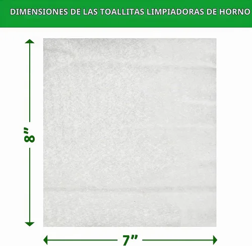 Vista 5 de Cadie Toallitas de limpieza para horno desengrasante 20 toallitas