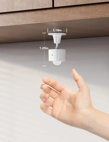 Vista 7 de Sensor de movimiento inteligente inalámbrico GoveeLife, control de grupo múltiples dispositivos 180ft Bluetooth Wireless Range, Mini Contact
