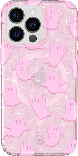 Vista 11 de VELVET CAVIAR Funda para iPhone 13 Pro Max con estampado de leopardo y guepardo negro, compatible con MagSafe, probada en caídas de 10 pies