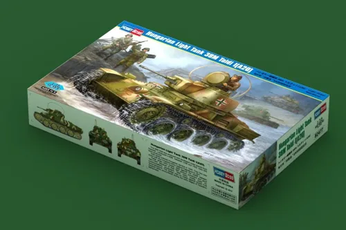 Vista 2 de Hobby Boss Tanque ligero húngaro 38M Toldi I (A20) Kit de construcción de modelo de vehículo