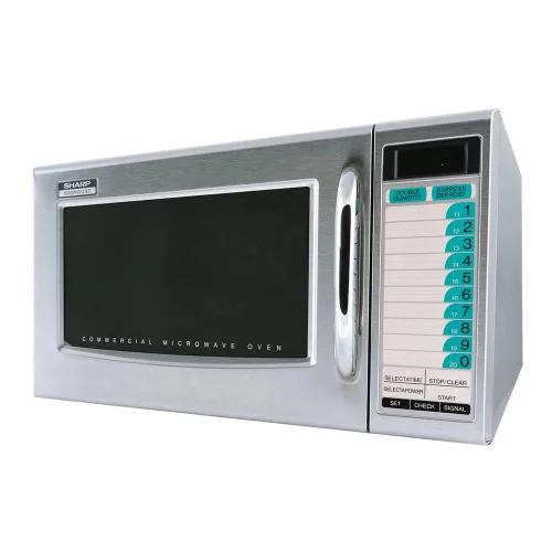 Vista 3 de Sharp Horno de microondas comercial de servicio medio (15-0427) Categoría: Microondas, R-21LTF