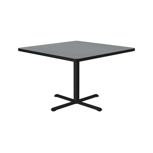 Vista 18 de Correll - Mesa cuadrada de pub de 24 pulgadas, mesa de cóctel de comedor de 29 pulgadas de alto, parte superior laminada de alta presión de granito