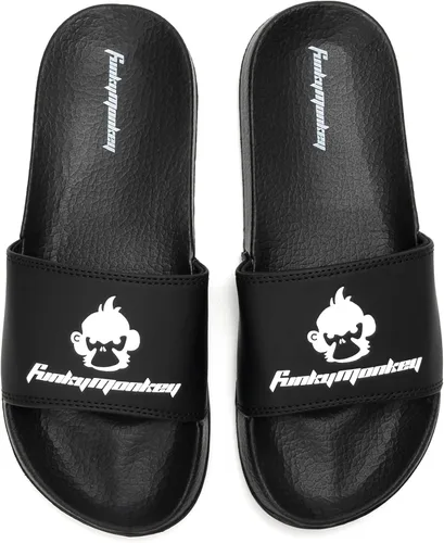 Vista 7 de FUNKYMONKEY Sandalias informales cómodas para hombre, para interiores y exteriores