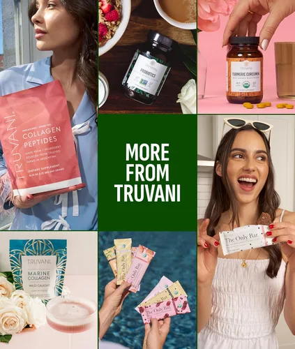 Vista 8 de Truvani Proteína + Suplemento de Verduras Espinaca, Col Rizada y Brócoli 10g de Proteína Orgánica a Base de Plantas 20 Porciones USDA