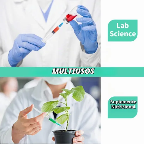 Vista 4 de Paquete de 4 jeringas desechables de 0.1 fl oz con jeringas Luer Lock de 23 Ga de 1.0 pulgadas, envueltas esterilizadas individuales