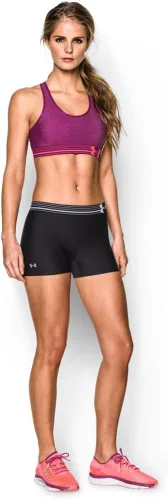 Vista 3 de Under Armour Heatgear - Pantalones cortos para mujer