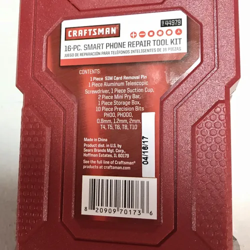 Vista 3 de CRAFTSMAN Juego de destornilladores de precisión para electrónica, 16 piezas (944979)