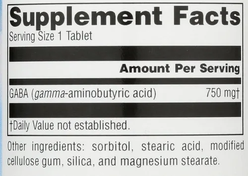 Vista 4 de Source Naturals Serene Science GABA, para una mente tranquila, 750mg - 45 Tabletas