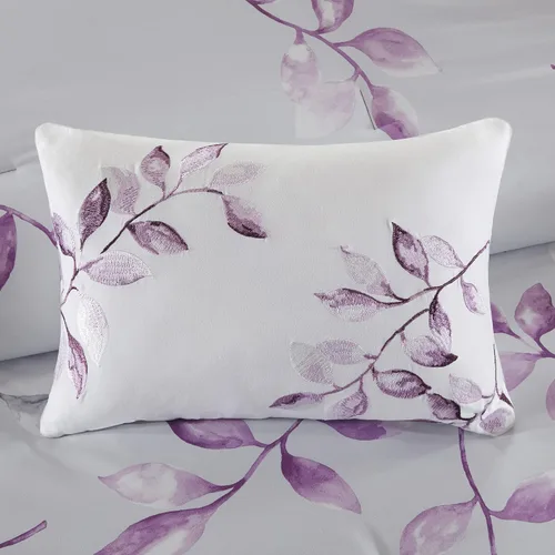 Vista 4 de Madison Park Essentials Cómodo edredón de cama en una bolsa con juego completo de sábanas de algodón - Diseño floral moderno para todas