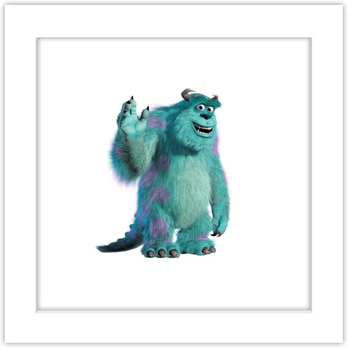 Vista 11 de Trends International Gallery Pops Disney Pixar Monsters Inc. - Póster de pared de Sully, 12 x 12 pulgadas, versión enmarcada en negro
