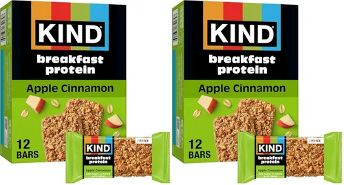 Vista 9 de KIND - Barras de proteína para el desayuno, mantequilla de almendras, snacks saludables, libres de gluten, con 8g de proteína, 6