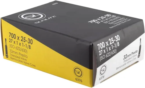 Vista 25 de Sunlite Tubos de bicicleta de válvula Presta estándar