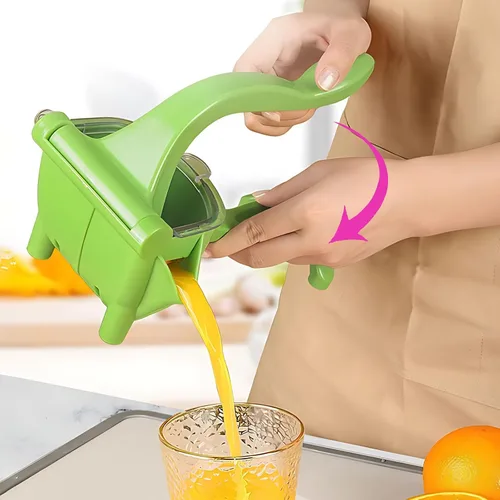 Vista 3 de Ultimate Juice Squeeze, exprimidor manual, exprimidor manual portátil, exprimidor de frutas versátil para uvas de sandía, limón, naranja