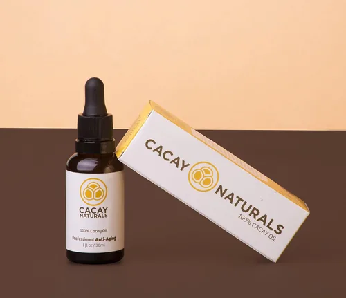Vista 4 de Aceite facial - El mejor antienvejecimiento y antiarrugas para tu piel. Contiene aceite de cacao 100% puro. Disfruta de una piel más joven