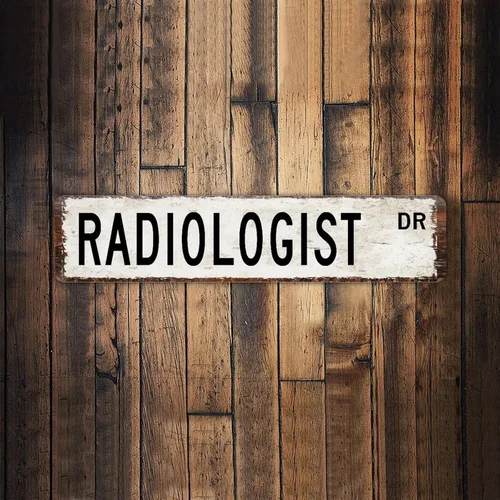 Vista 9 de Radiologist DR Career - Letrero de metal vintage retro, radiólogo, DR, letrero de aluminio personalizado, regalo radiólogo, placa de metal para bar