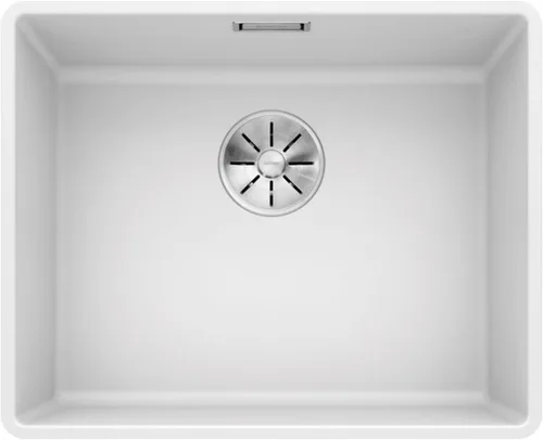 Vista 13 de BLANCO SUBLINE 400-F 523495 - Fregadero de cocina, color gris, 15.748 in