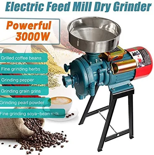 Vista 2 de LILYPELLE 3000W Molino de grano eléctrico, molinillo de maíz de 110 V