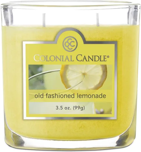 Vista 56 de Colonial Candle Vela perfumada de vainilla ámbar, velas altamente perfumadas para el hogar, vela de cera moteada, 2 mechas, 8 onzas, fabricada