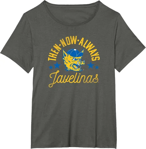 Vista 7 de Texas A&M Kingsville TAMUK Javelinas Logo T-Shirt