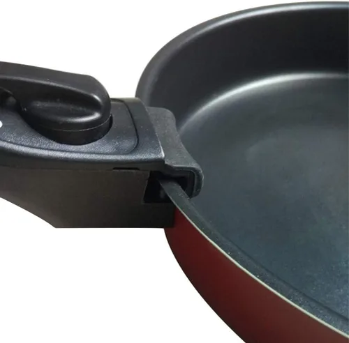 Vista 8 de Mango universal para olla, mango extraíble, antiquemaduras, adecuado para diferentes estufas, fácil de instalar y quitar (negro)