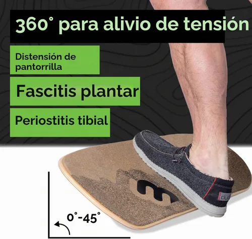 Vista 4 de Whirly Board - Tabla de equilibrio amplia para escritorio de pie - Tabla de equilibrio antifatiga para escritorios de pie Bunde - Ancho + Mat +