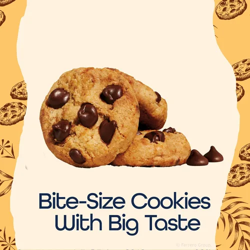 Vista 7 de Famous Amos Receta Original Galletas de Chispas de Chocolate Tamaño Bocado, Caja de 30 Paquetes, 30 oz