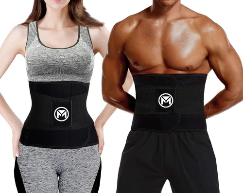 Vista 4 de Moolida - Faja para modelar la cintura, perder peso y reducir tallas para mujer u hombre; faja para brindar soporte a la espalda durante