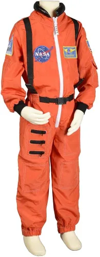 Vista 3 de Traje para adulto de astronauta con gorra bordada de la marca Aeromax