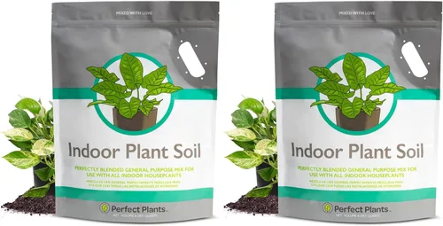 Vista 7 de Perfect Plants - Suelo para plantas de interior, 4 cuartos de galón, mezcla para macetas de coco