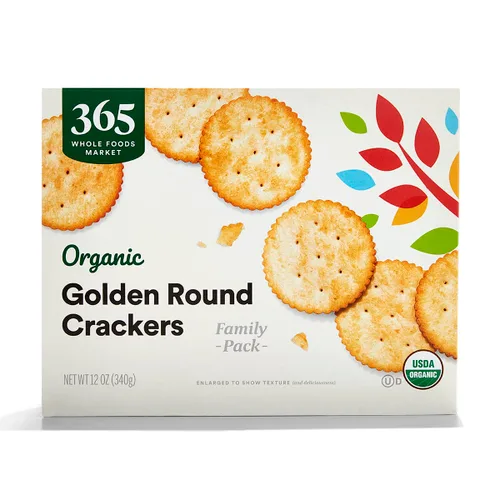 Vista 3 de 365 by Whole Foods Market, Galletas redondas doradas orgánicas, 12 onzas