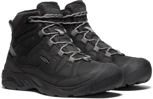 Vista 3 de KEEN Circadia Mid Polar Negro/Gris (Black/Steel Grey)