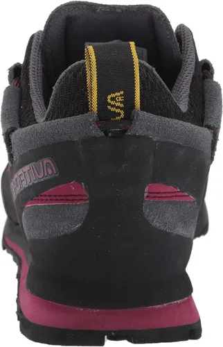 Vista 3 de La Sportiva Boulder X ApproachZapatos de senderismo para mujer, carbonoremolacha, 8, Carbonoremolacha