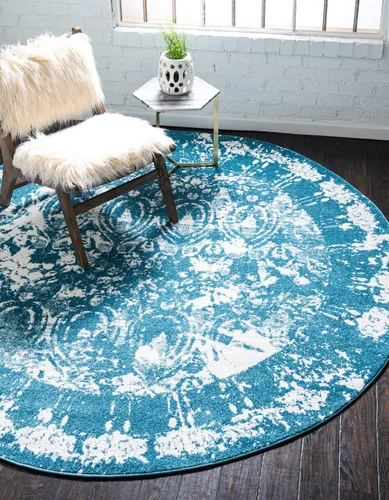 Vista 10 de Unique Loom - Alfombra estilo tradicional de Rosso Collection, Polipropileno