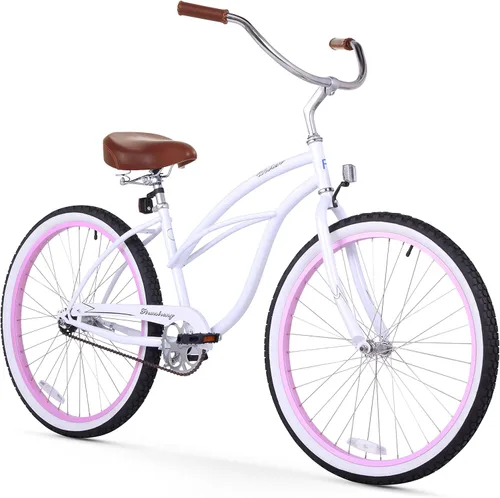 Vista 16 de Sixthreezero Urban Lady Beach Cruiser - Bicicleta híbrida de 3 velocidades para mujer