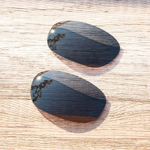 Vista 4 de Walleva Lentes de repuesto para lentes de sol Ray-Ban RB2027 de 2.441in, múltiples opciones disponibles
