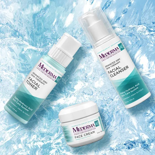 Vista 4 de Limpiador facial hidratante de Mederma AG, con ácido glicólico; limpia suavemente mientras exfolia e hidrata la piel, recomendada por