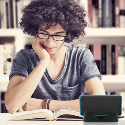 Vista 7 de Base de carga compatible con 2DS XL con agarre de mano, soporte de base de estación de carga AFUNTA con cable mini USB y mango de plástico