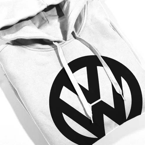 Vista 4 de Volkswagen Black VW Classic Logo - Sudadera con capucha para mujer