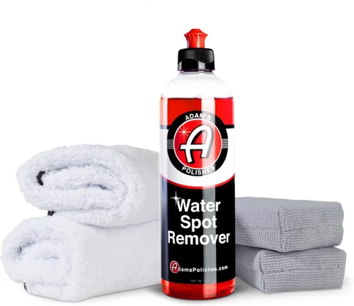 Vista 7 de Adam's Polishes Removedor de manchas de agua - Quitamanchas de agua dura para vidrio, puertas de ducha, pintura, ventanas, detallado de automóviles