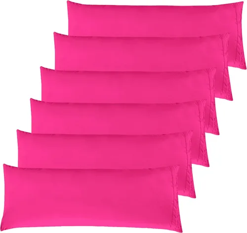 Vista 36 de Elegant Comfort Fundas de almohada sólidas de microfibra de alta calidad hotelera, tejido suave, resistente a las arrugas y a las manchas, fácil