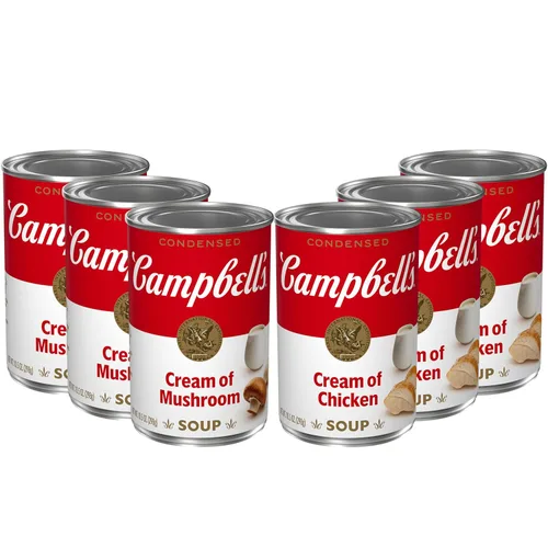 Vista 14 de Campbell's Sopa Condensada Crema de Pollo, Tamaño Familiar, Lata de 22.6 oz