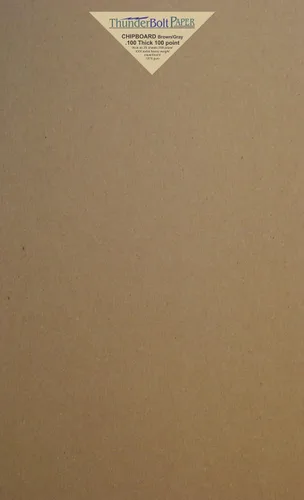 Vista 19 de 20 hojas de aglomerado marrón de 3 x 5 pulgadas, 100 puntos, materiales reciclados, 100 calibres de papel kraft grueso, manualidades, álbumes