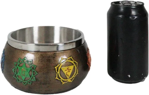 Vista 3 de Ebros Gift Wicca Metafísico Zen Energía Positiva Espiritual Divinidad Intrincado Colorido Siete Chakras Dimensiones De La Energía Símbolo Manchas