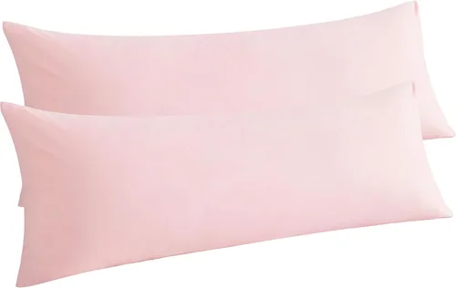 Vista 27 de NTBAY Juego de 2 fundas de almohada estándar, paquete de 2 fundas de almohada de microfibra cepillada de 20x26, suaves, resistentes a las arrugas, a