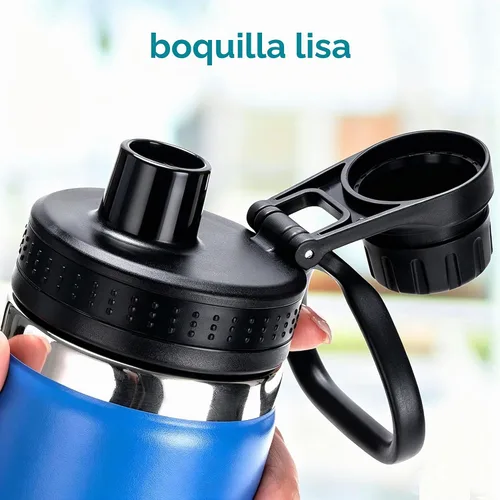 Vista 2 de Tapa de botella de agua de boca ancha compatible con Hydro Flask
