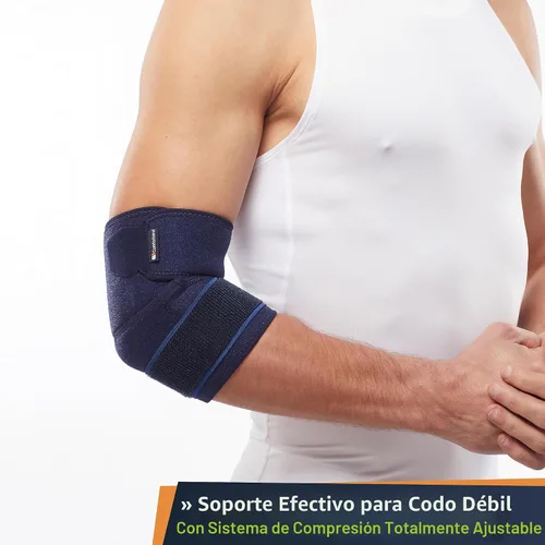Vista 7 de Comforband - Codera ajustable para el codo – Soporte específico para codo de tenista, codo de golfista, tendinitis, artritis, bursitis, esguinces