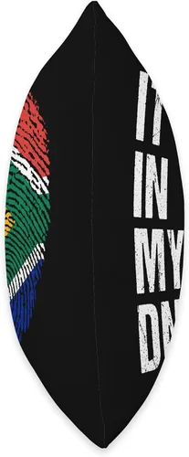 Vista 2 de It's in My DNA south african Pride - south africa Flag Throw Pillow