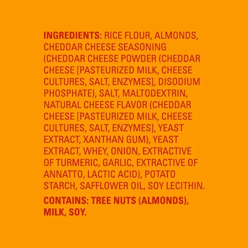 Vista 3 de Blue Diamond - Bocadillos de almendras y nueces finas, queso cheddar, 4.25 onzas