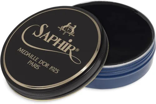 Vista 16 de SAPHIR Medaille d'Or Pate De Luxe - Esmalte de zapatos de cera natural para brillo de cuero Marrón medio